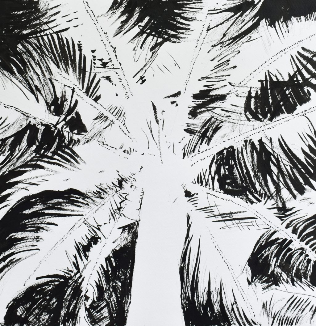 Mavani Debashree_Radial symmetry_Ink on paper_13.5x13.5_2026